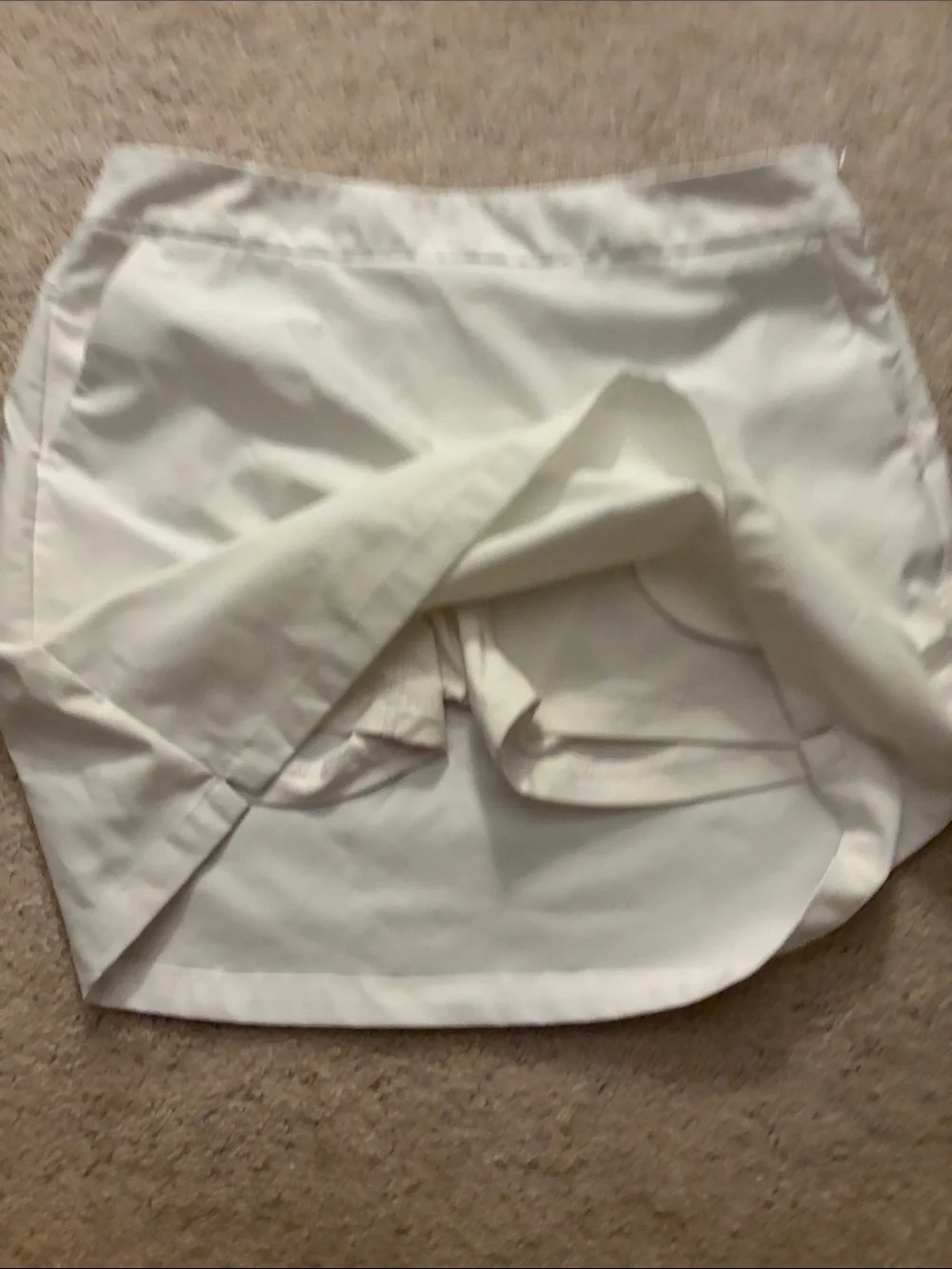 Nike White Women's Mini Skirt golf/tennis skirt
